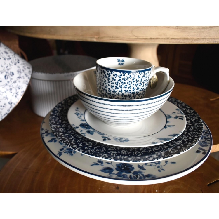 LAURA ASHLEY-ΣΕΤ ΦΑΓΗΤΟΥ 16 ΤΜΧ-BLUEPRINT GIXTBOX Πορσελάνη