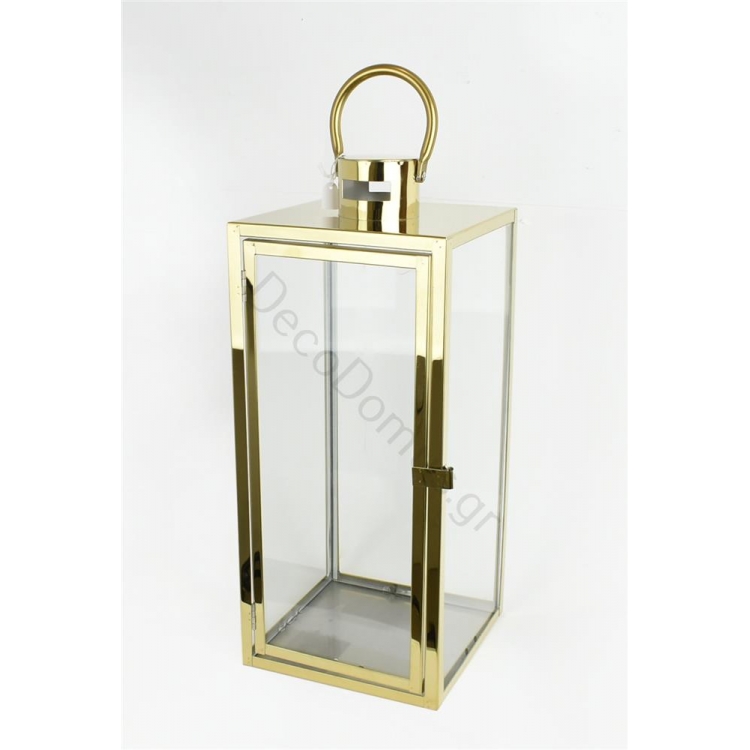 ΦΑΝΑΡΙ ΧΡΥΣΟ ΜΙΚΡΟ Μέταλλο 17x17xh51