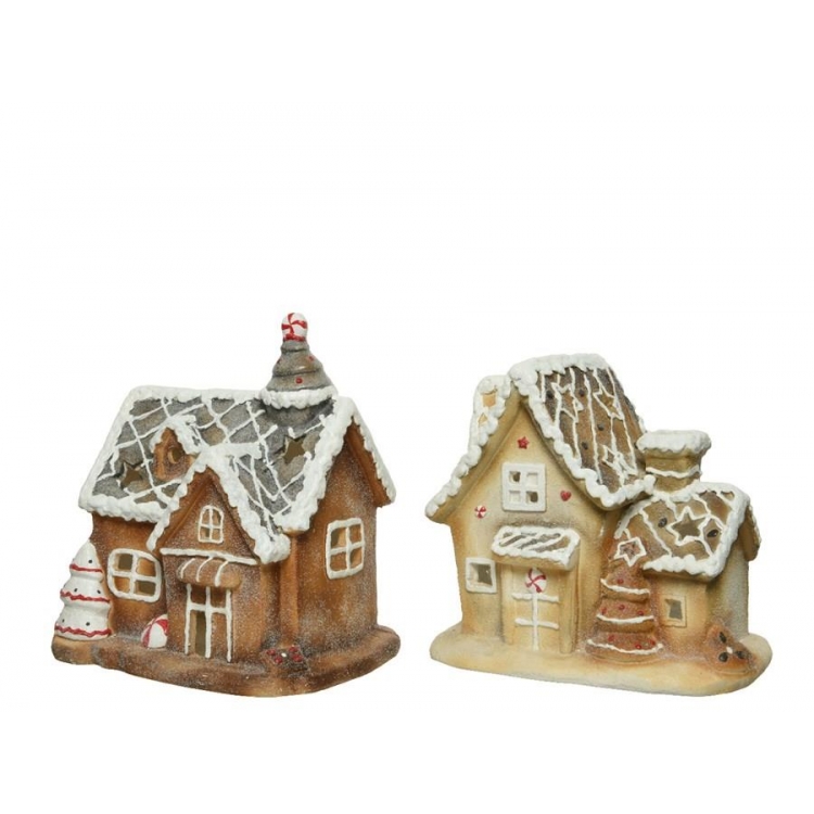 GINGERBREAD ΡΕΣΟ 2 ΧΡΩΜΑΤΑ Συνθετικό 31x23xh34