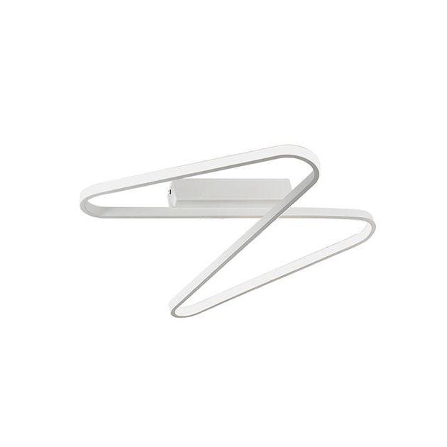 ΦΩΤΙΣΤΙΚΟ ΟΡΟΦΗΣ ΛΕΥΚΟ ΜΕ ΣΙΛΙΚΟΝΗ Μέταλλο 51x41xh12