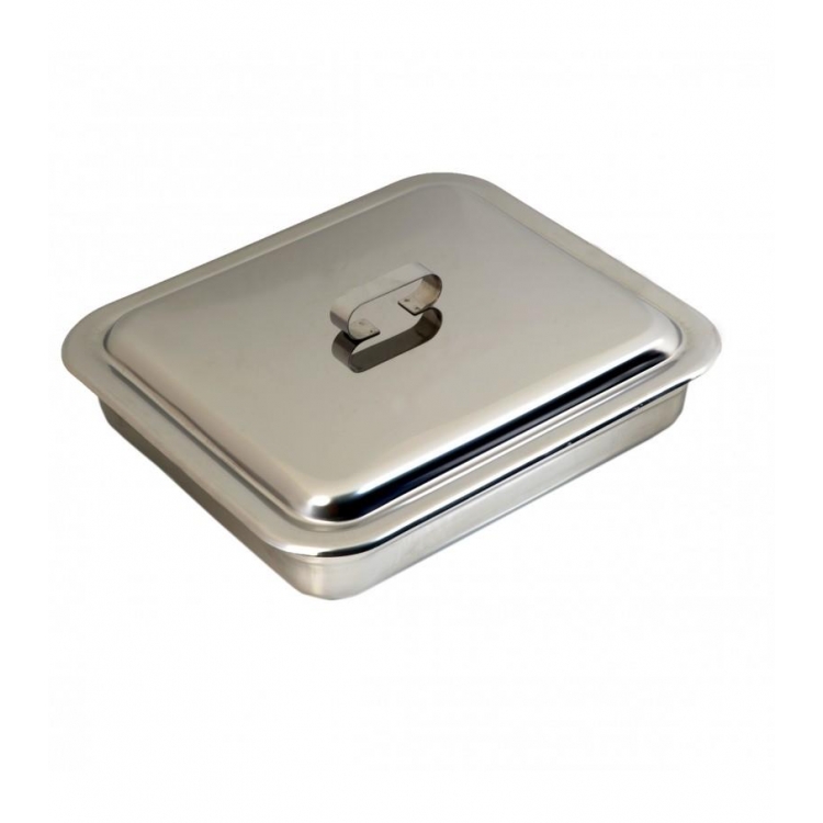 ΤΑΨΙ ΟΡΘΟΓΩΝΙΟ ΜΕ ΚΑΠΑΚΙ 6.2lt 18/C Inox 37x32xh7