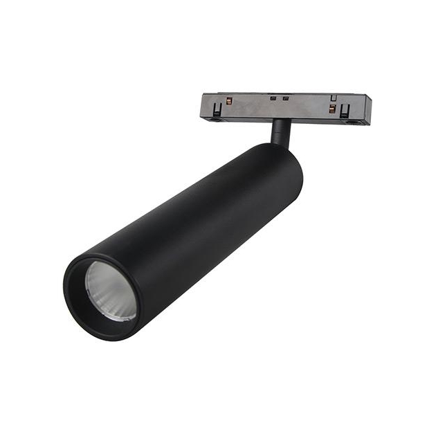 ΜΑΓΝΗΤΙΚΟ ΣΠΟΤ ΡΑΓΑΣ DALI DIMMABLE ΜΑΥΡΟ Αλουμίνιο Φ4.5xh20