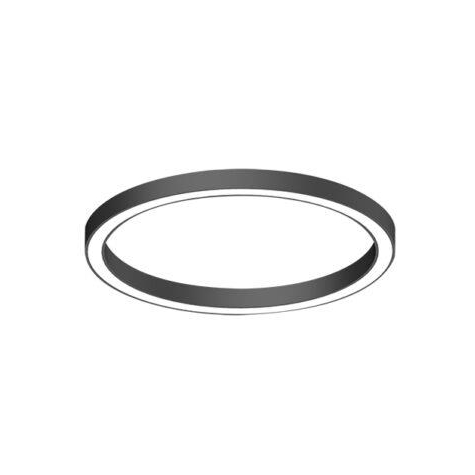 ΚΥΚΛΟΣ ΟΡΟΦΗΣ ΜΑΥΡΟΣ ΔΙΑΜΕΤΡΟΥ 120CM ΜΕ ON-OFF DRIVER Αλουμίνιο Φ120x7.8xh8