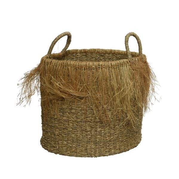 ΚΑΛΑΘΙ ΨΑΘΙΝΟ ΜΕ ΦΥΣΙΚΑ ΚΡΟΣΙΑ ΜΕΓΑΛΟ Ψάθα Φ33xh33
