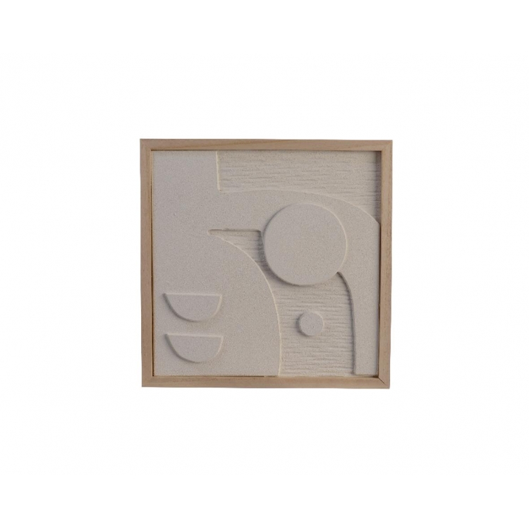 ΠΙΝΑΚΑΣ ΑΝΑΓΛΥΦΟΣ ΜΕ ΓΕΩΜΕΤΡΙΚΑ ΣΧΗΜΑΤΑ Ξύλο 30*30*2