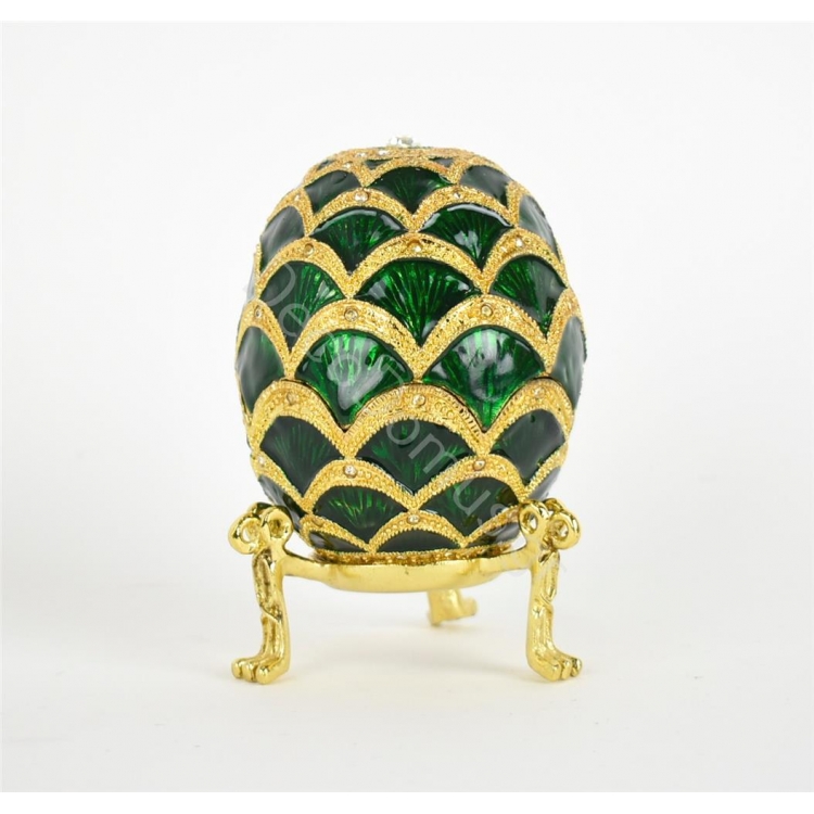 ΔΙΑΚΟΣΜΗΤΙΚΟ ΑΥΓΟ ΧΡΥΣΟ ΜΕ ΣΜΑΛΤΟ ΜΕΓΑΛΟ Μεταλλικό 8x8xh12