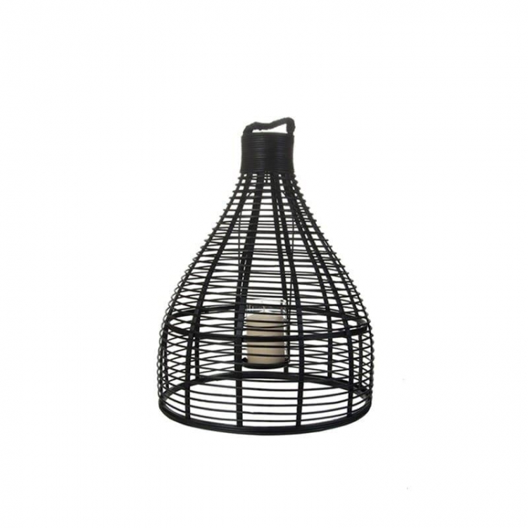 ΦΑΝΑΡΙ ΜΑΥΡΟ ΕΠΙΔΑΠΕΔΙΟ ΚΑΙ ΚΡΕΜΑΣΤΟ ΜΙΚΡΟ Μέταλλο Φ39xh50