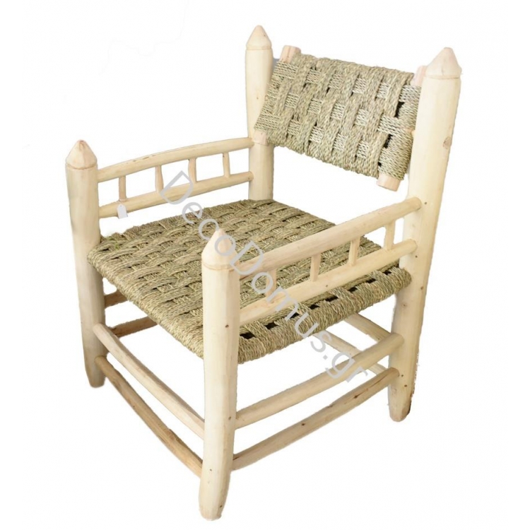 ΧΕΙΡΟΠΟΙΗΤΗ ΚΑΡΕΚΛΑ ΞΥΛΙΝΗ ΜΕ ΣΧΟΙΝΙ Ξύλο 58x55xh87