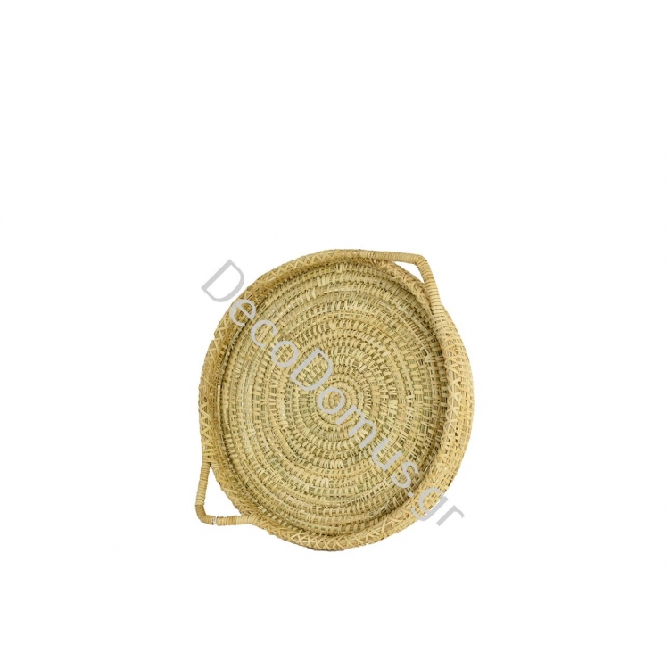 ΧΕΙΡΟΠΟΙΗΤΟΣ ΔΙΣΚΟΣ ΨΑΘΙΝΟΣ ΜΕ ΧΕΡΟΥΛΙ ΜΙΚΡΟΣ Ψάθα Φ34xh6