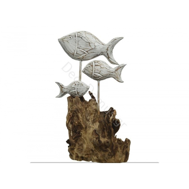 ΔΙΑΚΟΣΜΗΤΙΚΟ ΜΕ 3 ΨΑΡΙΑ ΞΥΛΙΝΑ Ξύλο 25*20*Υ33 ΕΚ.