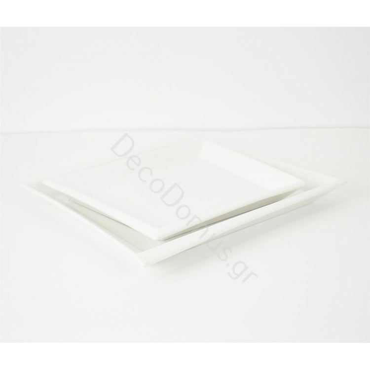 ΠΙΑΤΕΛΑ ΜΟΝΤΕΡΝΑ `DIAGONAL΄ Πορσελάνη 26*22*Y2.5 εκ.