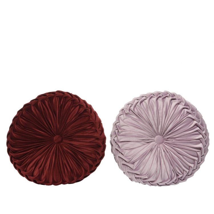 ΜΑΞΙΛΑΡΙ ΣΤΡΟΓΓΥΛΟ ΒΕΛΟΥΔΙΝΟ - KAEMINGK Βελούδο 40*40*Y11