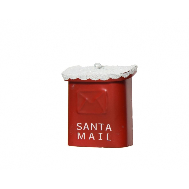 ΧΡΙΣΤΟΥΓΕΝΝΙΑΤΙΚΟ ΣΤΟΛΙΔΙ ΓΡΑΜΜΑΤΟΚΙΒΩΤΙΟ ΜΕ ΧΙΟΝΙ - KAEMINGK Σίδερο 5.6*2.3*Y6.1