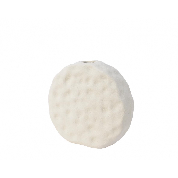 ΔΙΑΚΟΣΜΗΤΙΚΟ ΒΑΖΟ ΟΒΑΛ MATT ΜΠΕΖ - KAEMINGK Stoneware 7*19*Y17.5