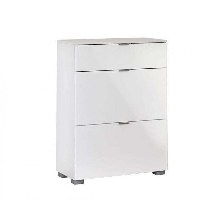 ΠΑΠΟΥΤΣΟΘΗΚΗ ELEGANCE CIPELAR 80 ΛΕΥΚΟ GLOSS Μελαμίνη Μ0.80Π0.38Υ1.075