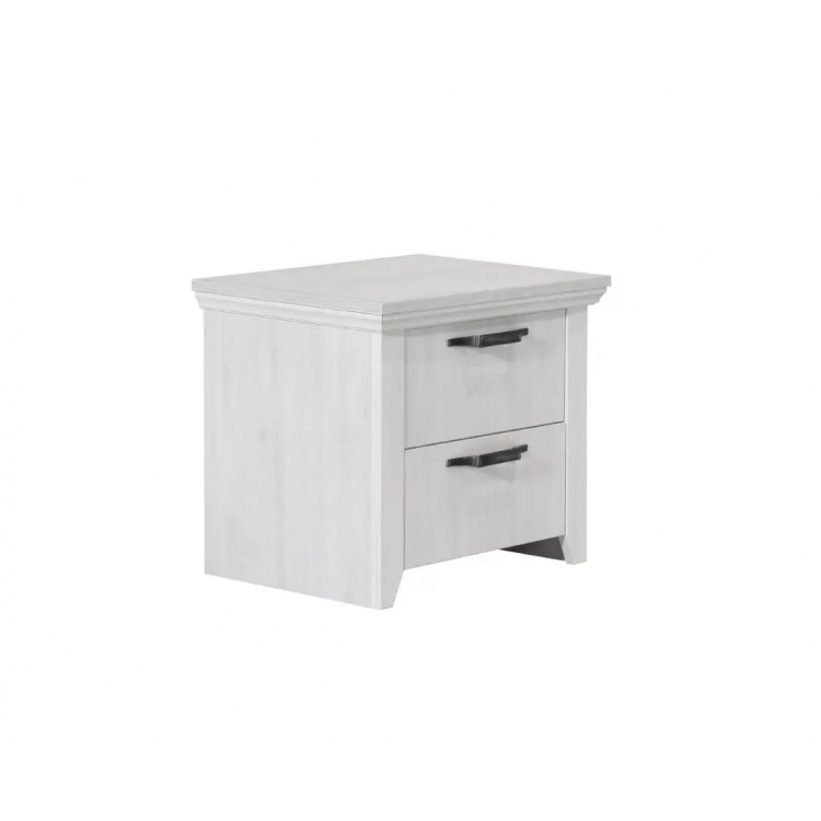 ΚΟΜΟΔΙΝΟ RUSTIC 2F ΛΕΥΚΟ Μελαμίνη Μ0.565Π0.41Υ0.48