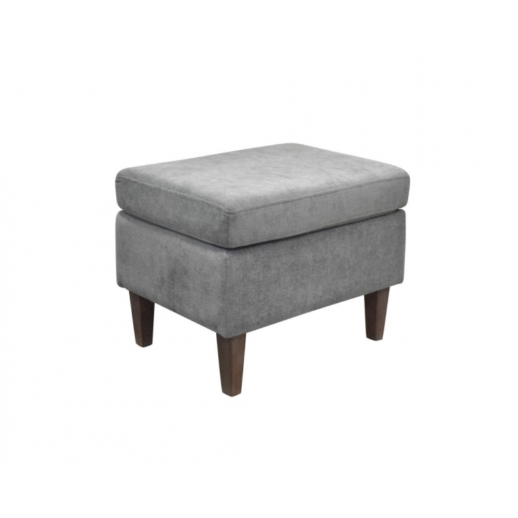 Ταμπουρέ Grazia Wind 89 Γκρι 60x45x45 Ξύλο Μ0.60Π0.45Υ0.45