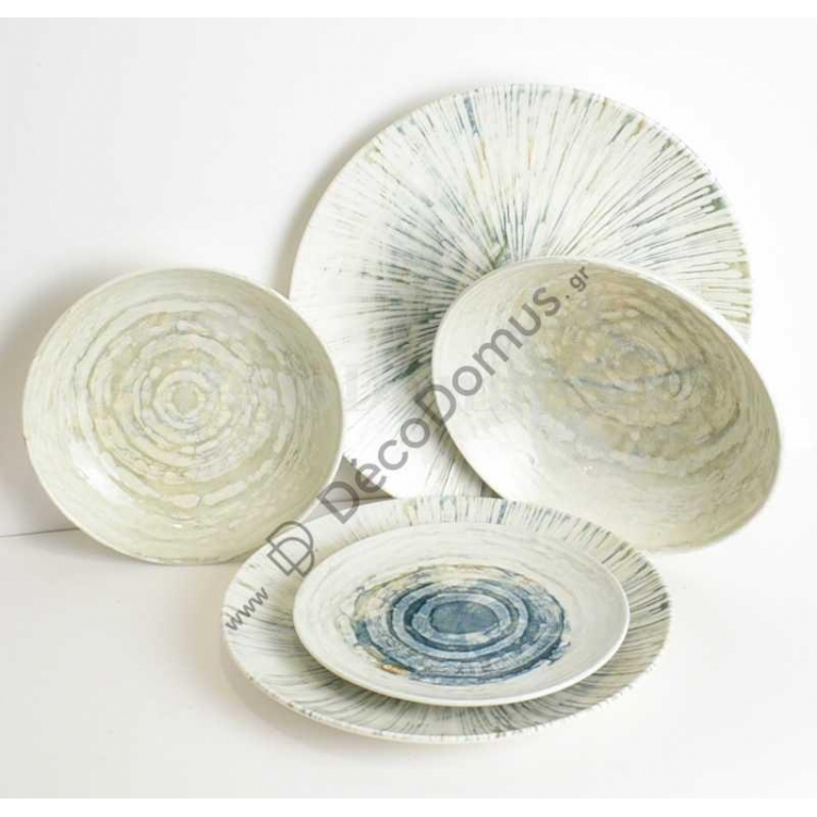 ΣΕΡΒΙΤΣΙΟ BLUE RAYS ΣΕΤ 20 ΤΜΧ Πορσελάνη