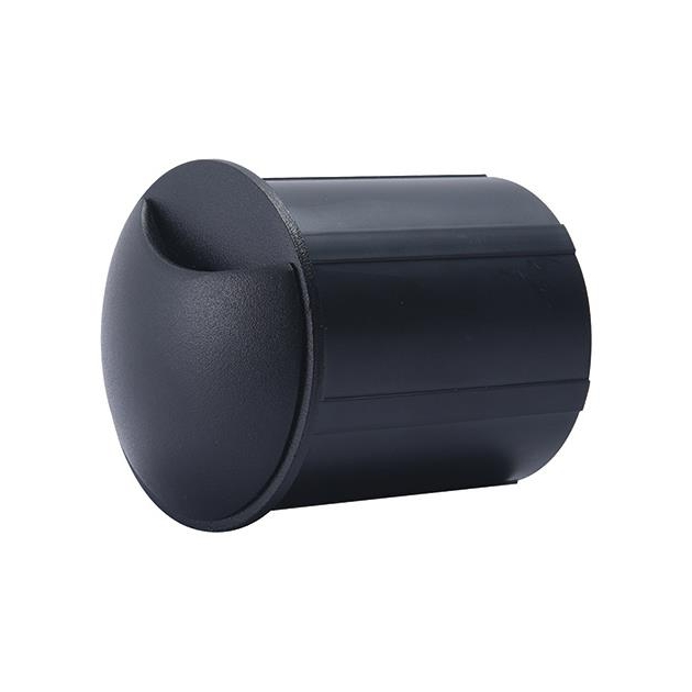 ΧΩΝΕΥΤΟ STEP ΦΩΤΙΣΤΙΚΟ ΤΟΙΧΟΥ ΑΝΩ ΦΩΤΙΣΜΟΥ ΕΞΩΤΕΡΙΚΟΥ ΧΩΡΟΥ ΜΑΥΡΟ ΣΑΓΡΕ Αλουμίνιο 6.5x6.5xh6