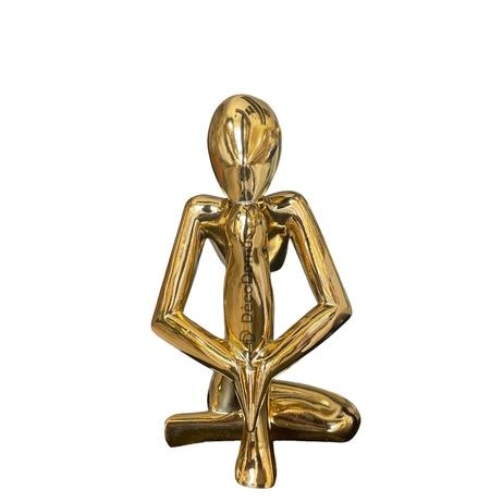 ΧΕΙΡΟΠΟΙΗΤΗ ΔΙΑΚΟΣΜΗΤΙΚΗ ΧΡΥΣΗ ΓΥΝΑΙΚΕΙΑ ΦΙΓΟΥΡΑ Συνθετικό 19x12xh30