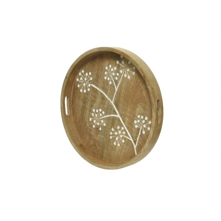 ΔΙΣΚΟΣ ΞΥΛΙΝΟΣ ΜΕ ΑΝΑΓΛΥΦΑ ΛΟΥΛΟΥΔΙΑ ΜΕΓΑΛΟΣ Ξύλο Φ40*5Υ