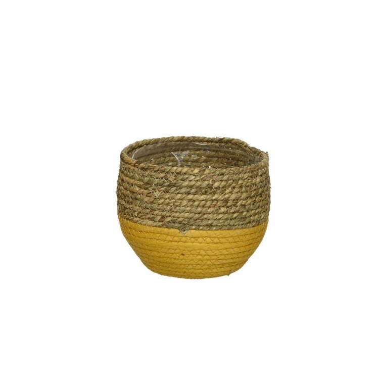 ΚΑΣΠΟ ΚΙΤΡΙΝΟ ΣΤΡΟΓΓΥΛΟ  ΜΕΣΑΙΟ Ψάθα Φ28*26.5
