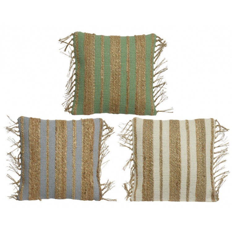 ΜΑΞΙΛΑΡΙ ΡΙΓΙΕ ΜΕ ΚΡΟΣΙΑ Βαμβακι 45*45*10Y