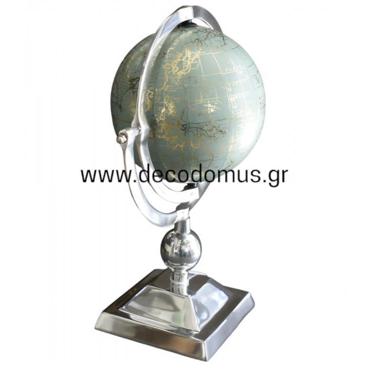 ΥΔΡΟΓΕΙΟ ΣΦΑΙΡΑ ΒΕΡΑΜΑΝ ΜΕ ΒΑΣΗ ΑΛΟΥΜΙΝΙΟΥ Αλουμίνιο 28*19*37Υ