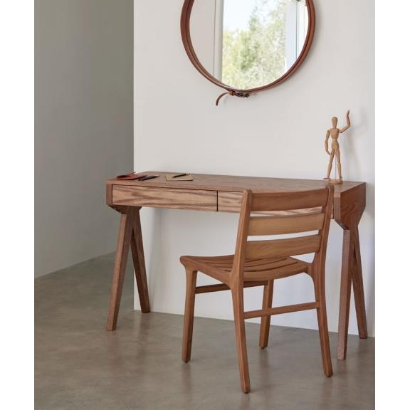 ΚΟΝΣΟΛΑ Escritorio Torino - Iroko EXPORTJUNK Ξύλο 120 cm x 45 cm x 75 cm