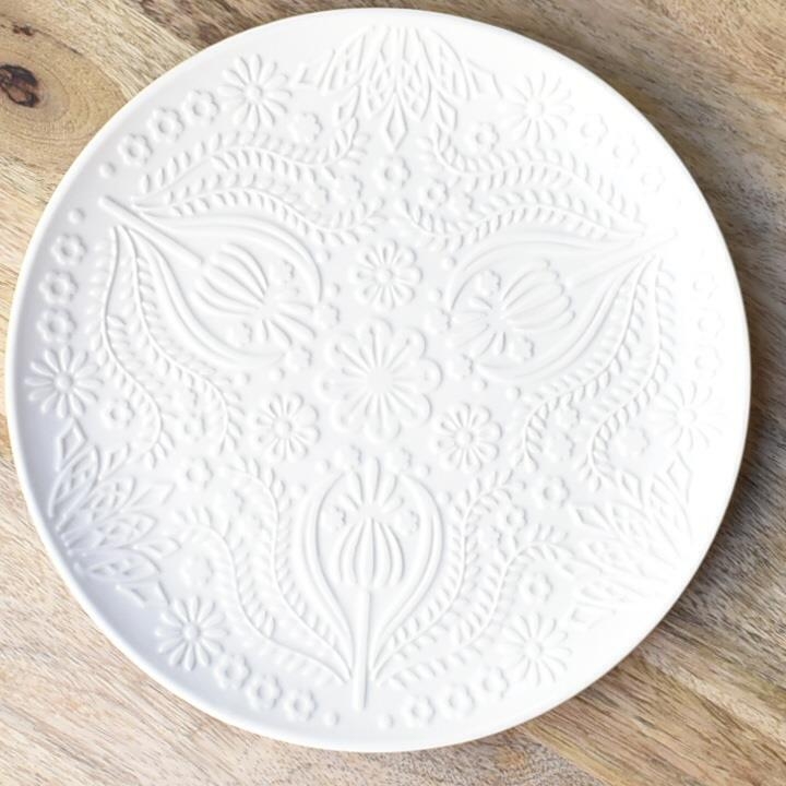 ΣΤΡΟΓΓΥΛΗ ΠΙΑΤΕΛΑ ΠΟΡΣΕΛΑΝΗΣ Φ30 Πορσελάνη 30