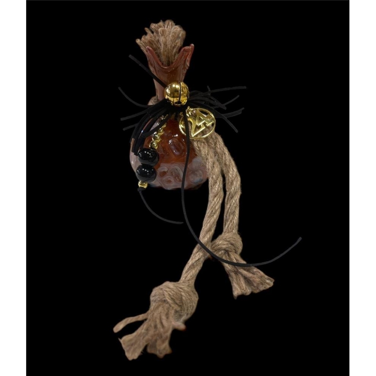 ΓΟΥΡΙ ΡΟΔΙ ΜΕ ΣΧΟΙΝΙ ΚΑΙ ΔΕΡΜΑ 2024 Γυαλί Φ10*13Y