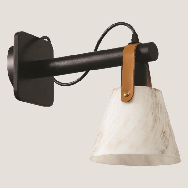 ΑΠΛΙΚΑ ΤΟΙΧΟΥ Ε27 310X150X170 ΛΕΥΚΟ/ΜΑΡΜΑΡΟ Συνθετικό 31*21.75