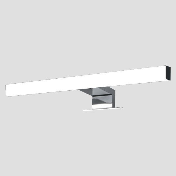 ΦΩΤΙΣΤΙΚΟ ΜΠΑΝΙΟΥ LED 5W 4000Κ 300X103X40 ΝΙΚΕΛ (2ΤΡΌΠΟΙ ΣΤΉΡΙΞΗΣ) Συνθετικό 30*10.3*Υ4