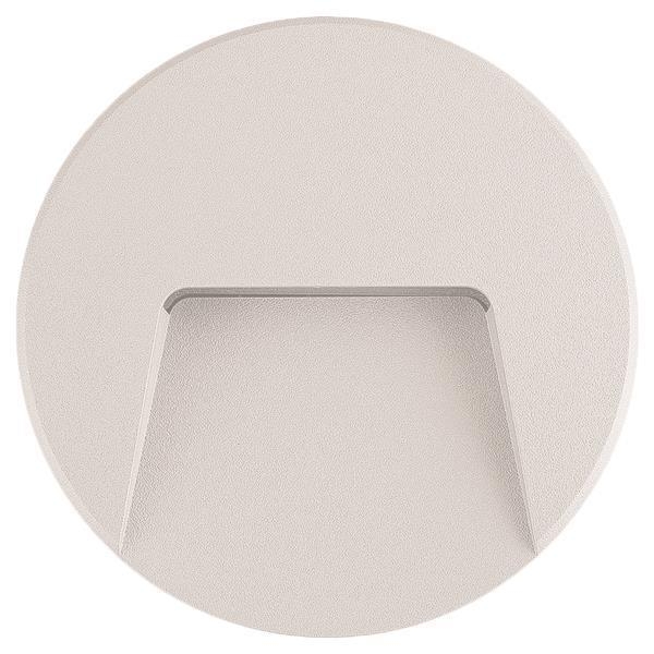 ΦΩΤΙΣΤΙΚΟ ΤΟΙΧΟΥ SLIM LED 3W IP65 230V 3000K Φ135MM ΛΕΥΚΟ PRO Συνθετικό 135*32YMM