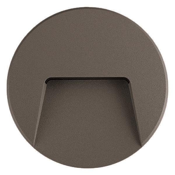 ΦΩΤΙΣΤΙΚΟ ΤΟΙΧΟΥ SLIM LED 3W IP65 230V 3000K Φ135MM ΓΡΑΦΙΤΗΣ PRO Συνθετικό 135*32YMM