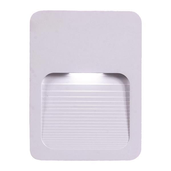 ΑΠΛΙΚΑ ΤΟΙΧΟΥ SLIM LED 2W 120X90X12 3000K IP65 ΛΕΥΚΗ PLUS Συνθετικό 90*120*12ΥΜΜ