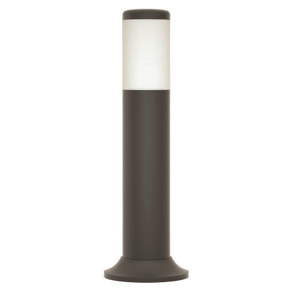 ΚΟΛΩΝΑΚΙ ΔΑΠΕΔΟΥ ΣΤΡΟΓΓΥΛΟ E27 Φ91Χ160Χ700MM IP54 ΜΑΥΡΟ Γυαλί 91*160*700YMM