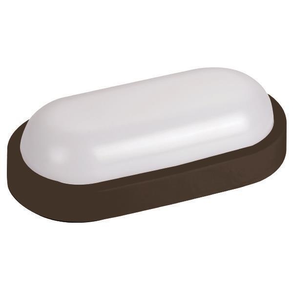 ΦΩΤΙΣΤΙΚΟ ΤΟΙΧΟΥ ΟΒΑΛ LED 12W 205X105X54 4000K IP54 ΜΑΥΡΟ PLUS Συνθετικό 205*105*54YMM