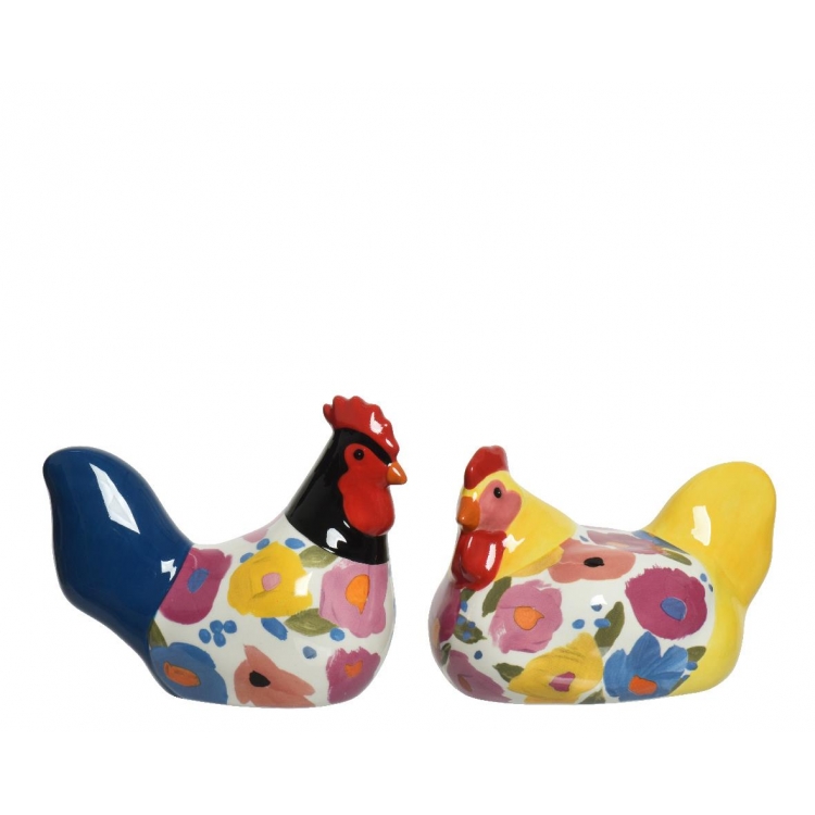 ΔΙΑΚΟΣΜΗΤΙΚΟ ΚΟΤΑ ΠΟΛΥΧΡΩΜΗ ΚΕΡΑΜΙΚΗ ΕΠΙΠΟΡΣΕΛΑΝΟΜΕΝΗ KAEMINGK Κεραμικό 11*16*Υ11