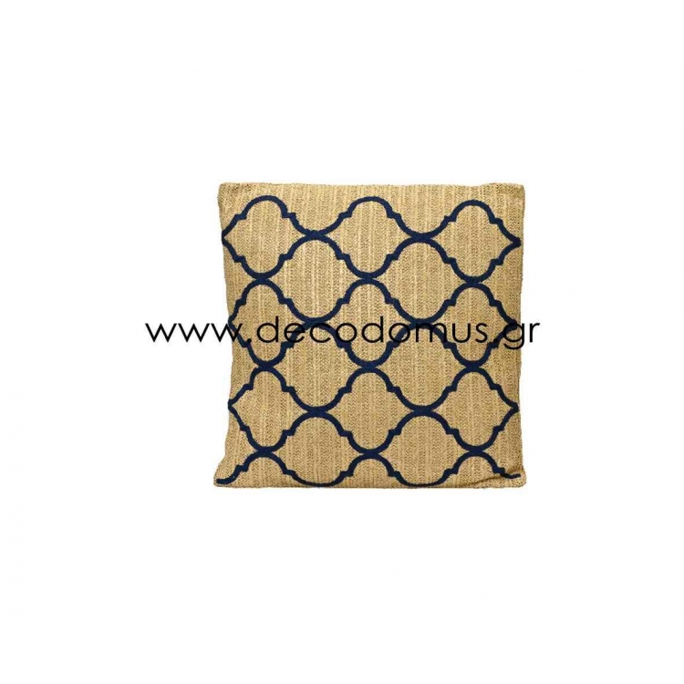 ΜΑΞΙΛΑΡΙ ΜΟΝΤΕΡΝΟ ΨΑΘΑ ΜΕ ΚΕΝΤΗΜΑ ME ΡΟΜΒΟΣ - KAEMNIGK  42*42*Υ3