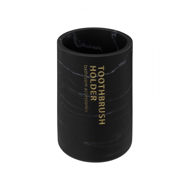 ΠΟΤΗΡΙ ΜΠΑΝΙΟΥ ΚΕΡΑΜΙΚΟ ΜΑΥΡΟ Κεραμικό 0.75*Υ0.11