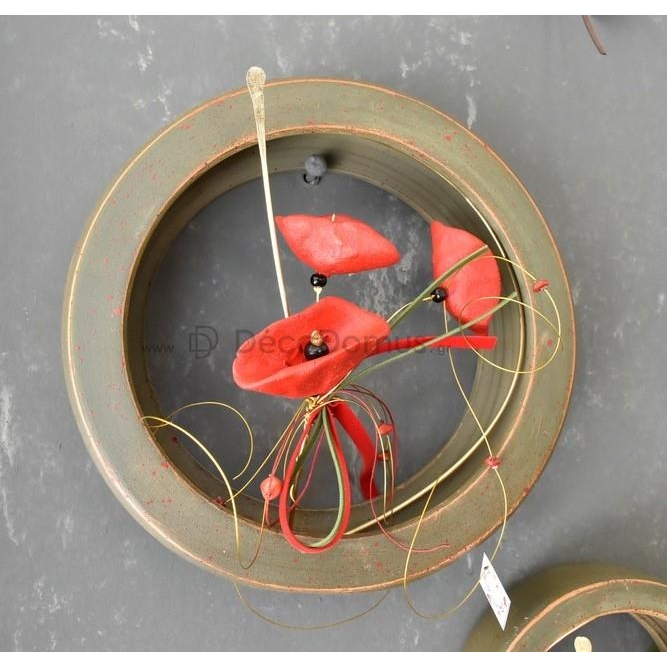 ΚΕΡΑΜΙΚΗ ΠΑΠΑΡΟΥΝΑ ΚΥΚΛΟΣ ΜΕΓΑΛΟΣ Κεραμικό 0.045*Υ0.195