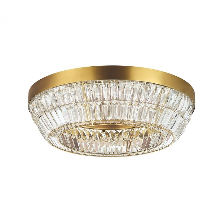 ΦΩΣ LED ΟΡΟΦΗΣ 38W 3000K ΜΕΤΑΛΛΟ-ΚΡΥΣΤΑΛΛΟ ΑΝΤΙΚΕ ΟΡΕΙΧΑΛΚΟΣ Μέταλλο Φ0.6*Υ0.163