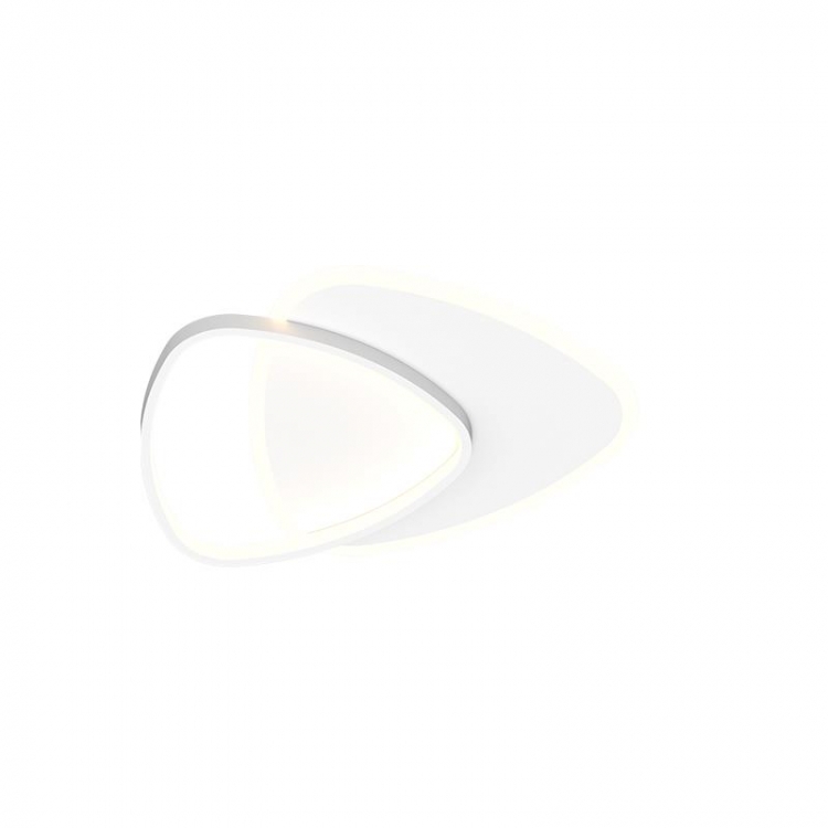 ΦΩΤΙΣΤΙΚΟ LED ΟΡΟΦΗΣ 36W 3000K ΜΕΤΑΛΛΟ-ΑΚΡΥΛΙΚΟ ΛΕΥΚΟ Μέταλλο Μ0.49Π0.39Υ0.062