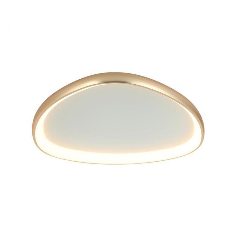 ΦΩTIΣTIKO LED ΟΡΟΦΗΣ 39W 3000K ΜΕΤΑΛΛΟ-ΑΚΡΥΛΙΚΟ ΧΡΥΣΟ ΜΑΤ Μέταλλο M0.8Π0.8Υ0.067