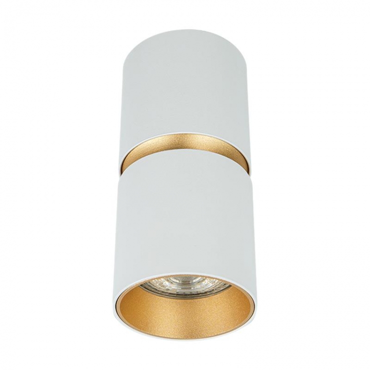 ΣΠΟΤ ΟΡΟΦΗΣ GU10 MAX 40W ΒΟΥΡΤΣΙΣΜΕΝΟ ΧΡΥΣΟ ΦΙΝΙΡΙΣΜΑ Μέταλλο Φ0.06*Υ0.121