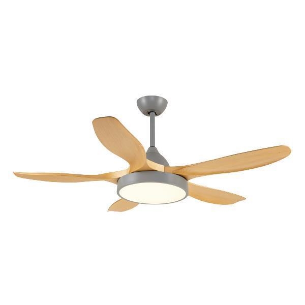 ΑΝΕΜΙΣΤΗΡΑΣ ΟΡΟΦΗΣ ΓΚΡΙ ΚΑΙ ΞΥΛΟ ΜΕ LED ΦΩΣ ΚΑΙ ΚΟΝΤΡΟΛ Φ137 DC 55W Μέταλλο Φ1.37*Υ0.35