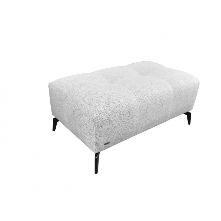 Ταμπουρέ Casablanca Λευκό 102x64x45εκ. Μελαμίνη Μ1.02Π0.64Υ0.45