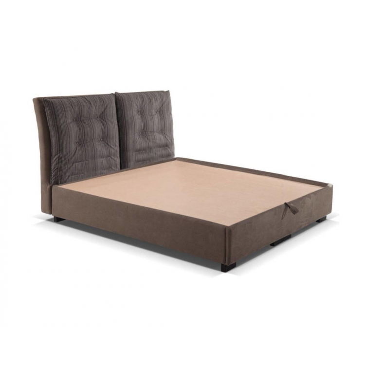 Κρεβάτι με αποθηκευτικό χώρο και σομιέ VM- ARIZONA με επιλογή υφάσματος 160X200 Ξύλο Μ1.74Π2.35Υ1.25