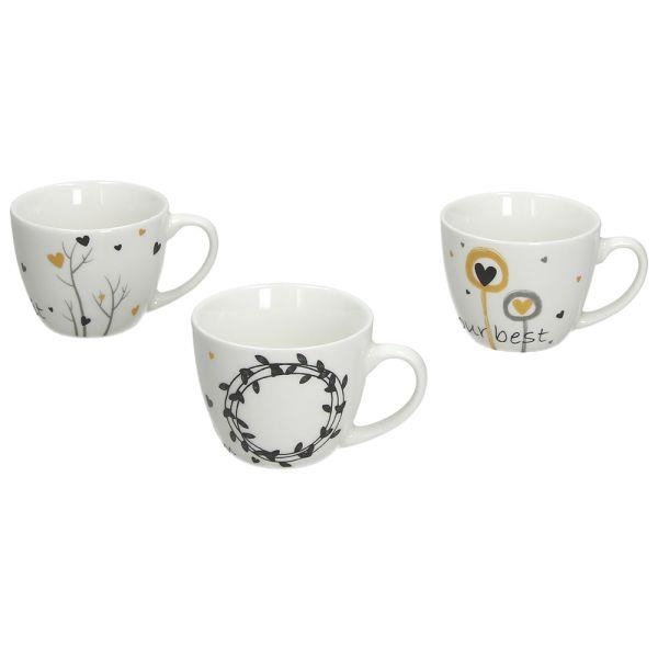 ΦΛΥΤΖΑΝΙ ΚΑΦΕ ΠΟΡΣΕΛΑΝΗΣ 80cc IRIS GOLDY TOGNANA ΣΕ ΤΡΙΑ ΣΧΕΔΙΑ Πορσελάνη Φ0.06*Y0.05